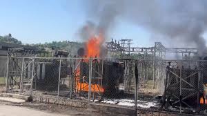 Fire erupts at grid station in Udhampur