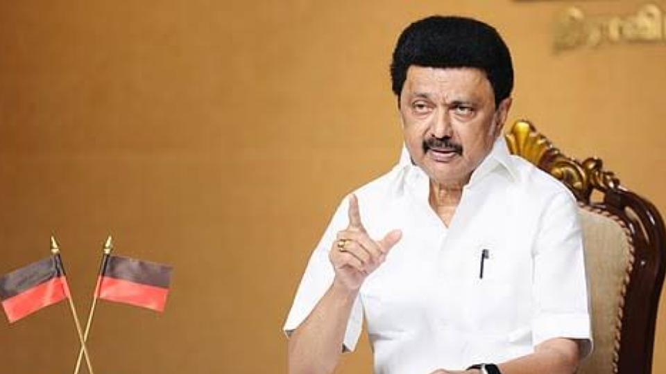 DMK President Stalin Slams TVK Govt Over Son Udhayanidhi