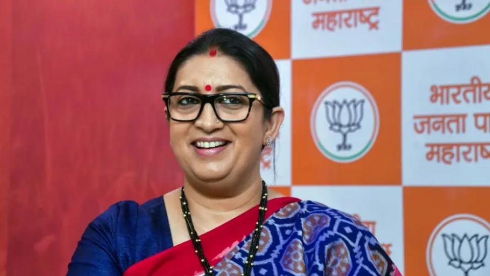 NDA govt empowered women in Bihar, says Smriti Irani