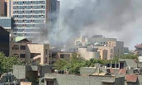Fire breaks out at Rohini Court