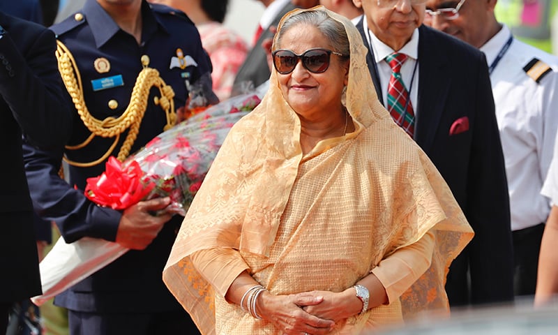 bangladeshpmsheikhhasinaarrivesinindiaonfourdayvisit