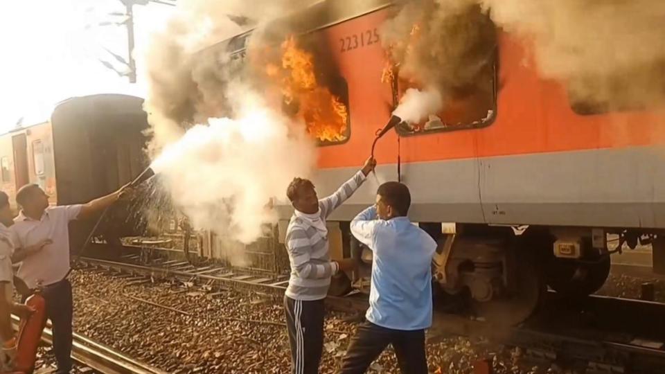 Fire Breaks Out On Garib Rath Train In Punjab, No Casualties