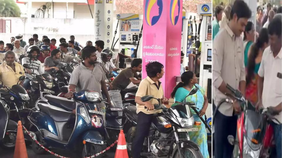 Tirupati Pump Owner Gives Free Petrol to 2-Wheeler Riders Amid Crisis