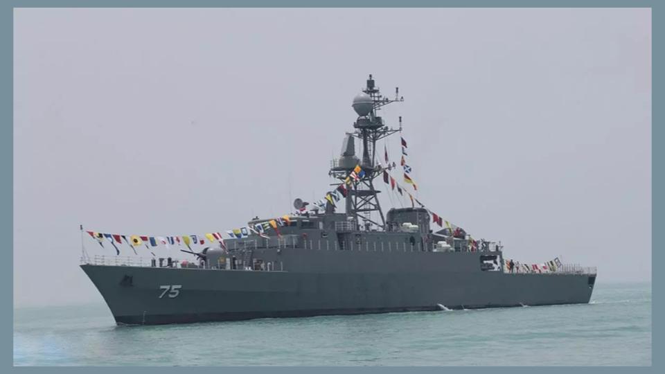 Sunken Iranian Warship Participated In Indian Naval Exercises