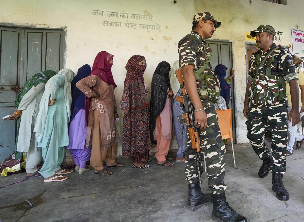 953%pollingrecordedinfirst2hoursasvotingunderwayinharyana
