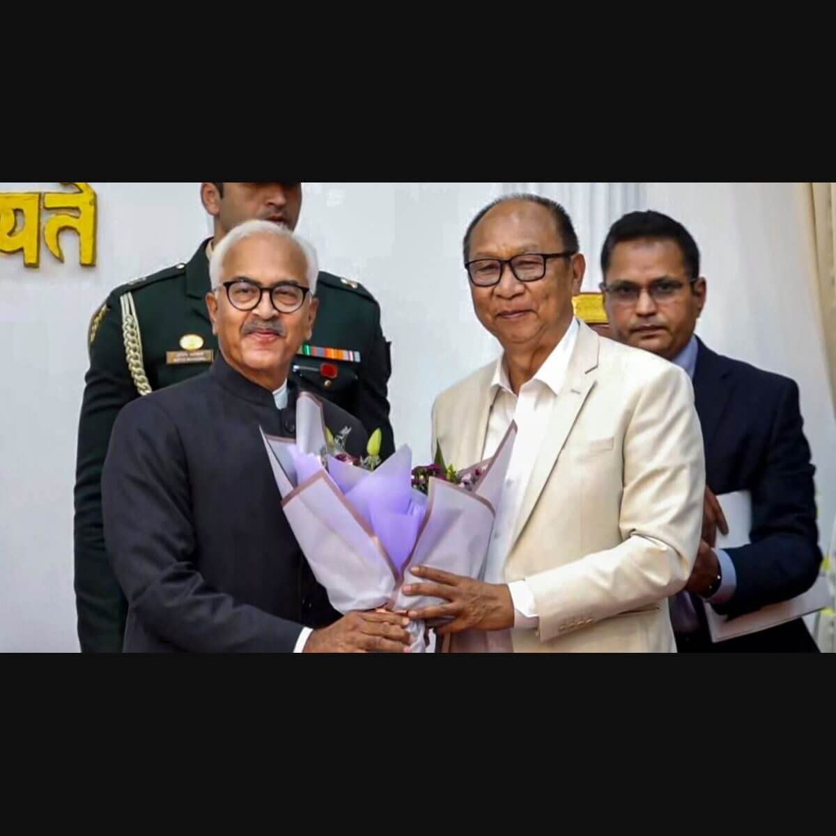 Yumnam Khemchand Singh takes oath as Manipur Chief Minister 
