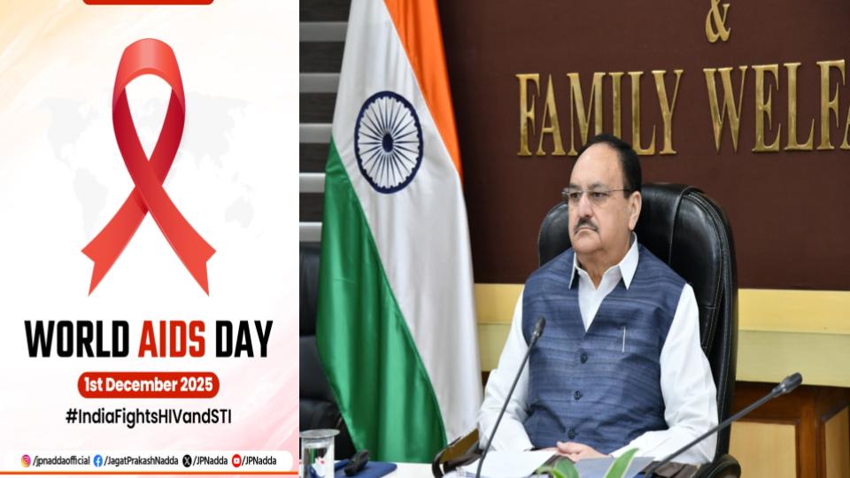 JP Nadda Leads National-Level Observance 