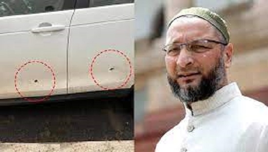 twopeoplefiredbulletsataimimchiefasaduddinowaisi’sconvoyinmeerut