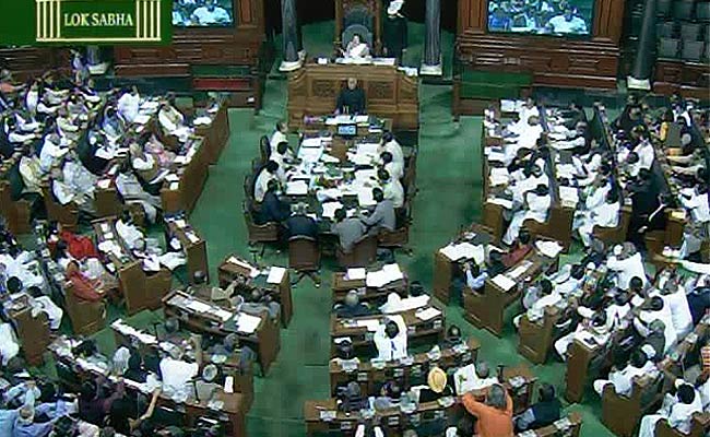 oppositioninsistsonadjournmentmotionovercurrencyissueinloksabha