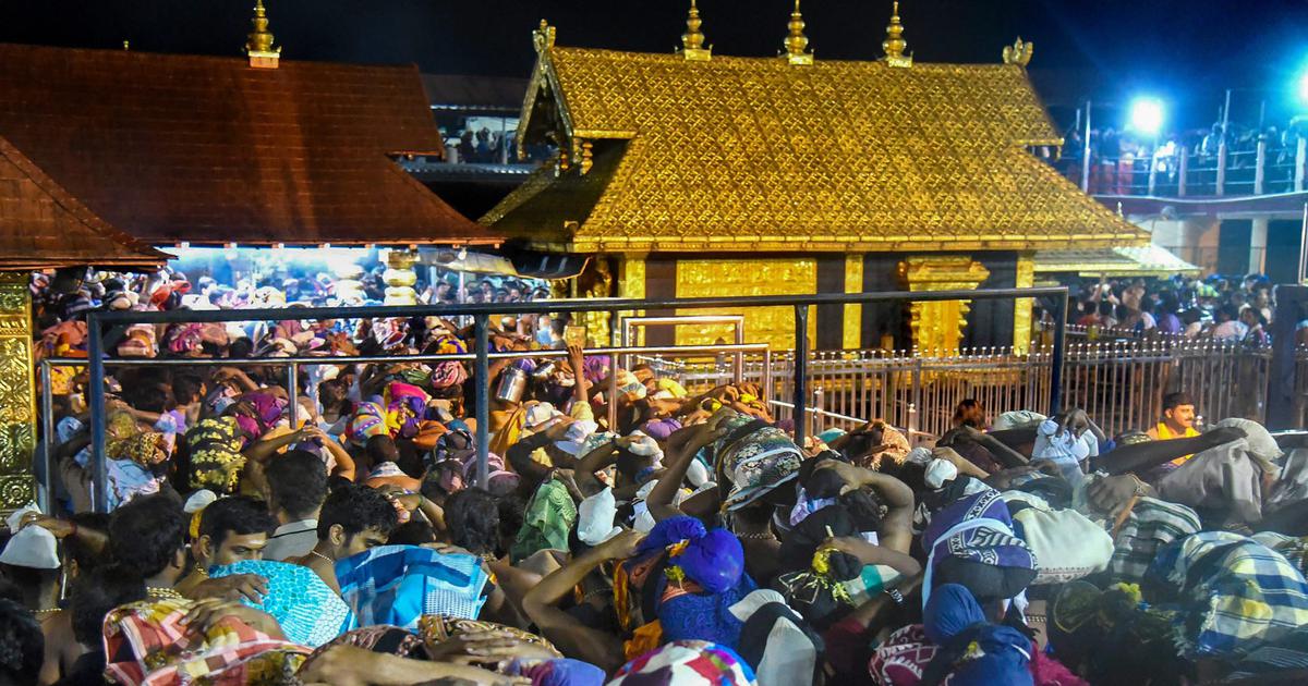 pathanamthittadistrictauthoritiessuspendedpilgrimagetohillshrineofsabarimalatoday