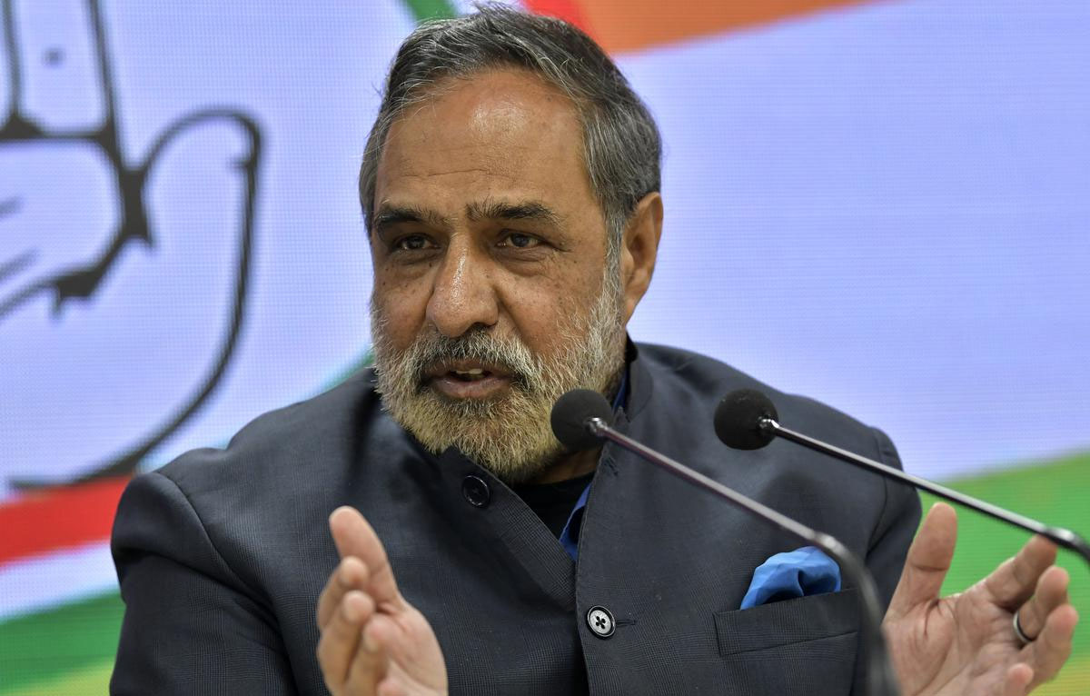 anandsharmaquitsassteeringcommitteechairmanofhimachalcongress