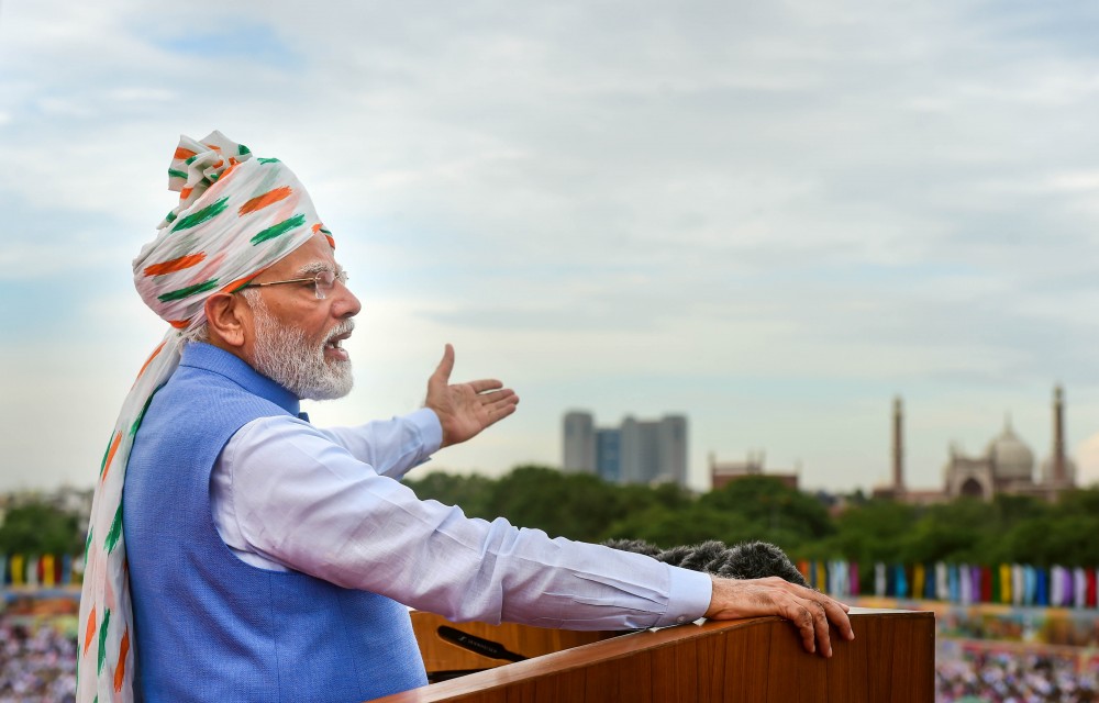 PM Modi sets sights on developed India by 2047