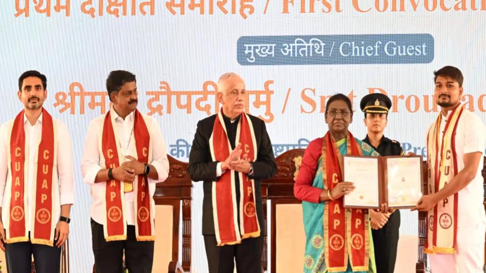 President Murmu Urges Students To Use Learning To Empower Underprivileged
