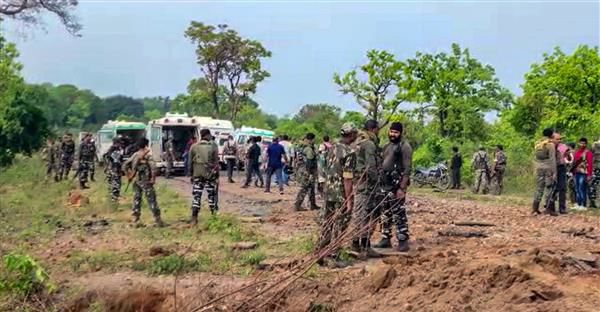 Eighteen Maoists Surrender In Dantewada District Of Chhattisgarh