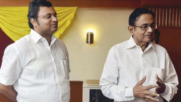 cbiedfilestatusreportofinvestigationagainstpchidambaramhissonkarti