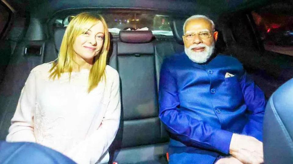 melonihostsdinnerforpmmodiaheadofbilateraltalksinrome