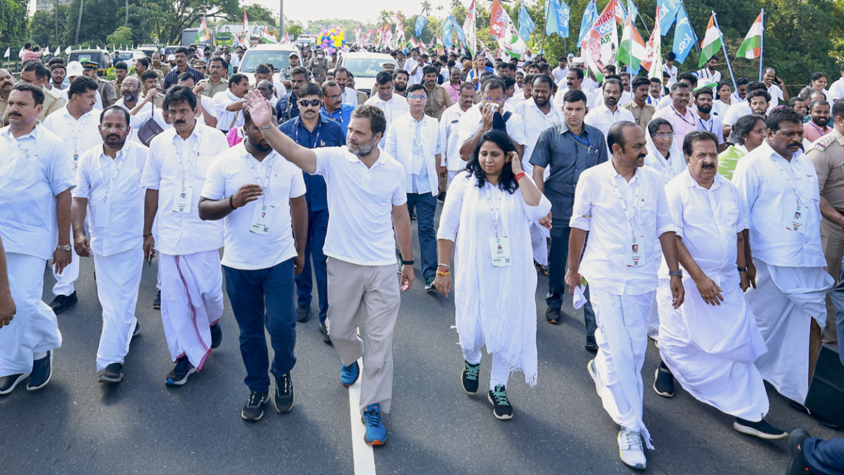 bharatjodoyatraenterspalakkaddistrict