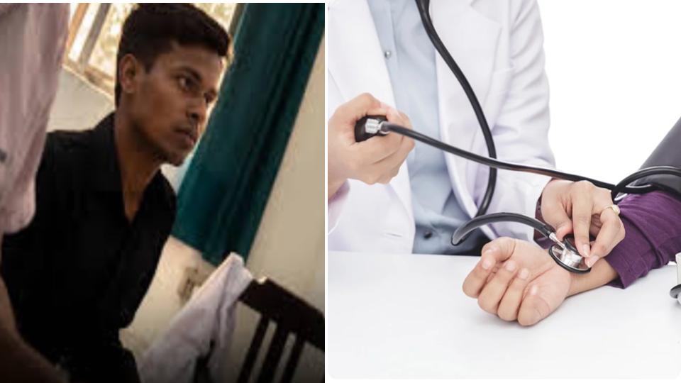 Doctor’s Driver Examines Patients and Writes Prescriptions At Kanpur Hospital