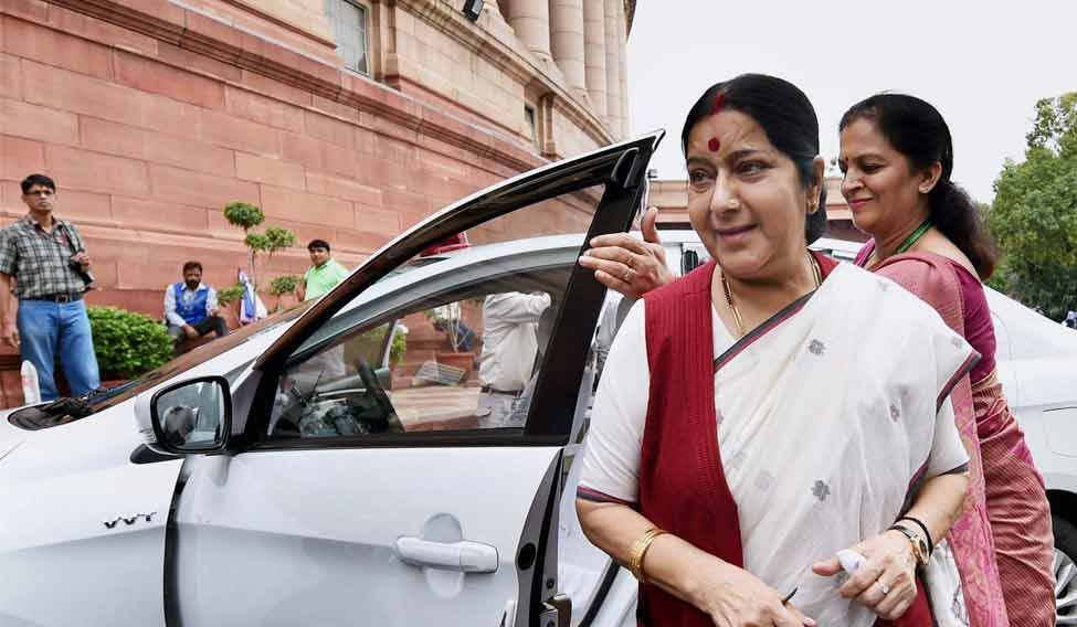 sushmaswarajmeetsbelgiumkingphillipe