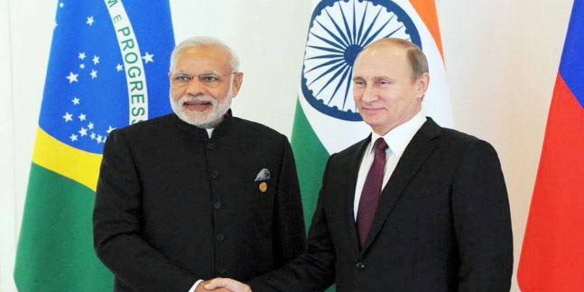 indiarussiawanttodiversifystrengthenbilateralrelations:pmmodi