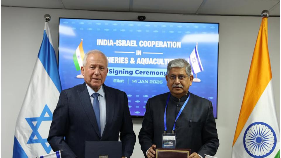 India, Israel Sign Joint Declaration To Boost Cooperation In Fisheries And Aquaculture