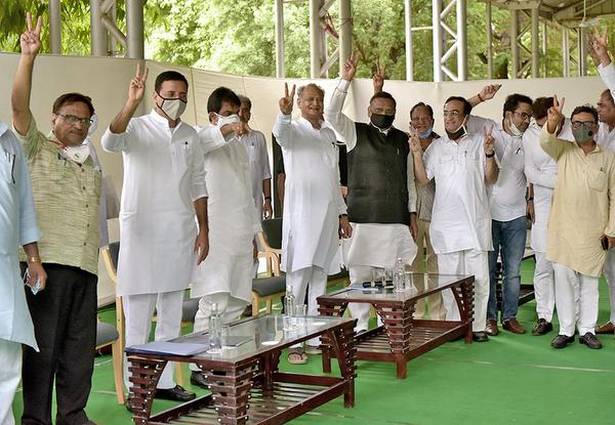 congresscallsanotherlegislativepartymeetinjaipurtoday