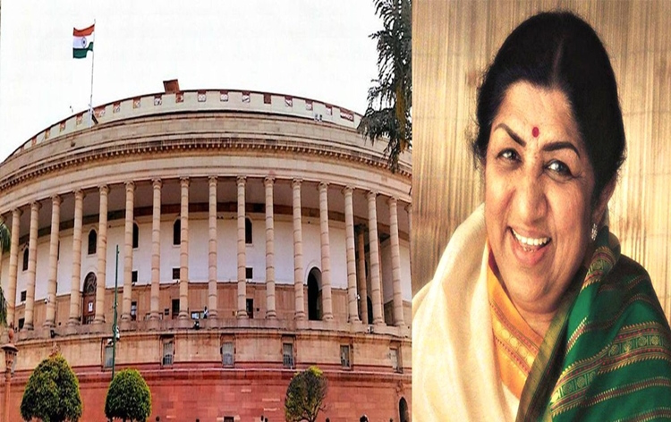 boththehousesofparliamenttobeadjournedforanhourtopayhomagetolegendarysingerlatamangeshkar