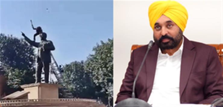 manncondemnsattempttovandaliseambedkarsstatueinamritsar