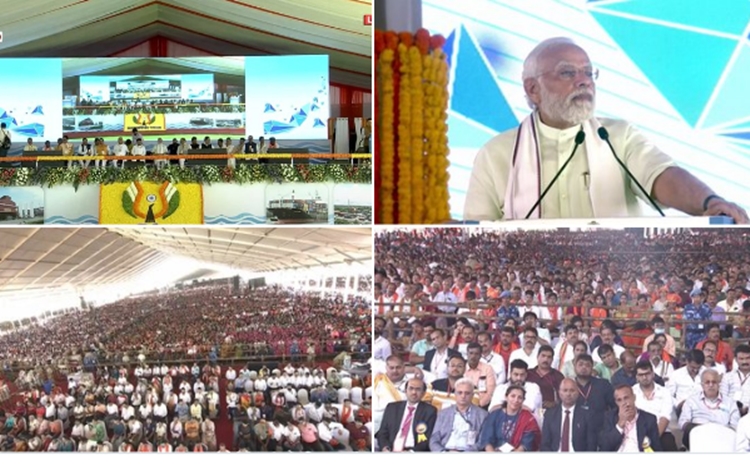 pmmodiinauguratesandlaysthefoundationstoneofmechanizationandindustrialisationinmangaluru