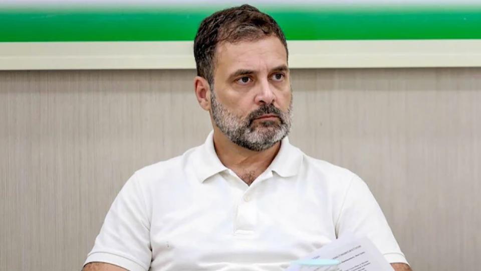 Rahul targets education minister 