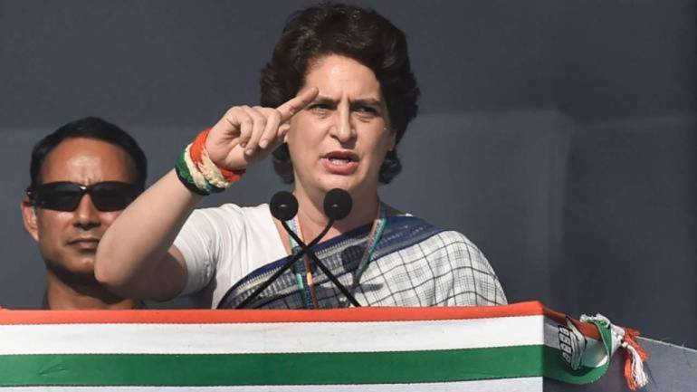 bjpgovtruinedtheirfestivals:priyankagandhioverdecisiontoremovehomeguards