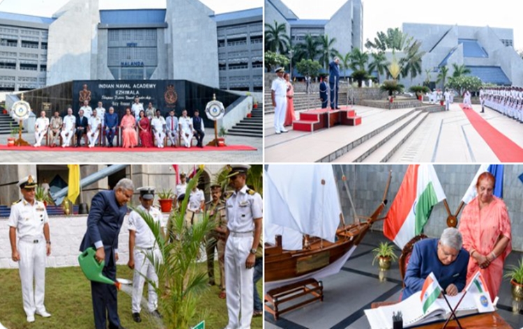 vicepresidentjagdeepdhankharvisitsindiannavalacademyatezhimala
