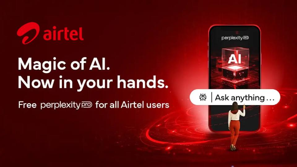 Airtel users get one-year free access to Perplexity Pro AI tool