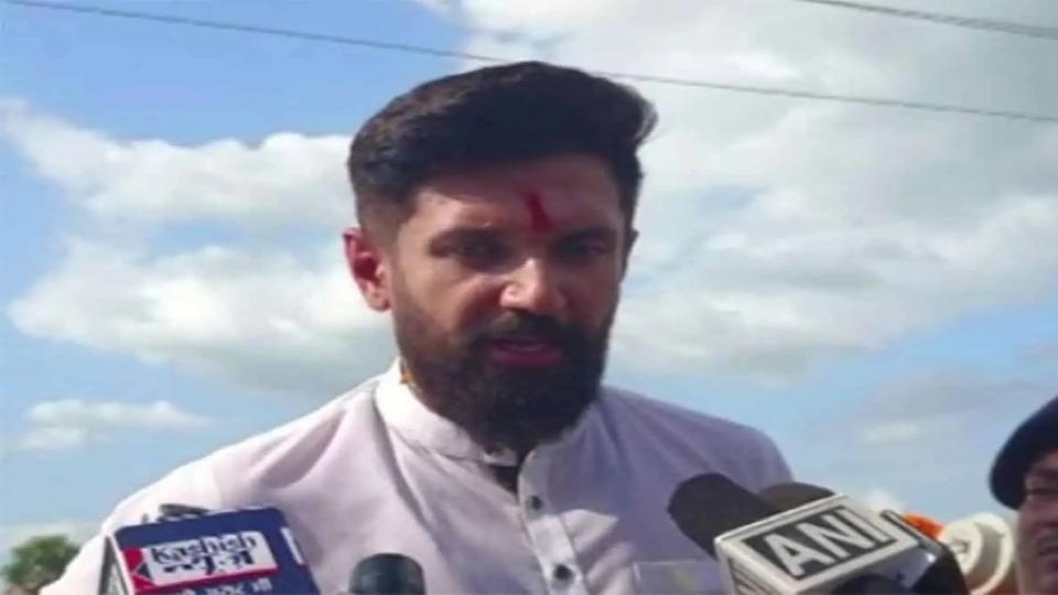 Chirag slams Congress for giving reservations to Muslims in Karnataka