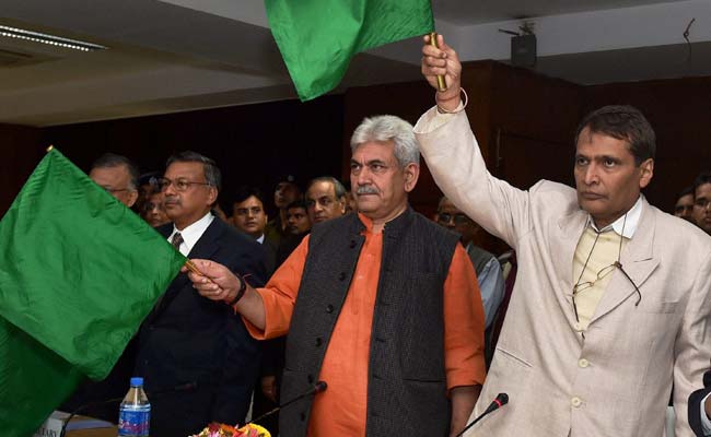 sureshprabhulaunchesnewtrainserviceinup