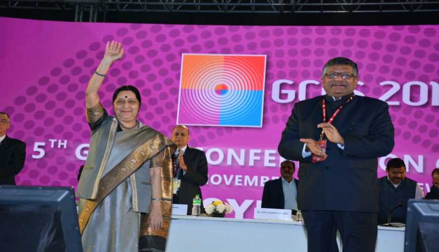 indiaiscommittedtoanopensafeandinclusivecyberspaceasserts:sushmaswaraj