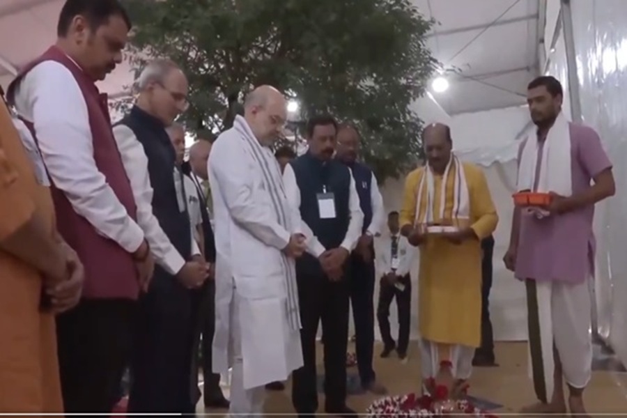 HM Amit Shah lays foundation of Forensic Science University at Nagpur