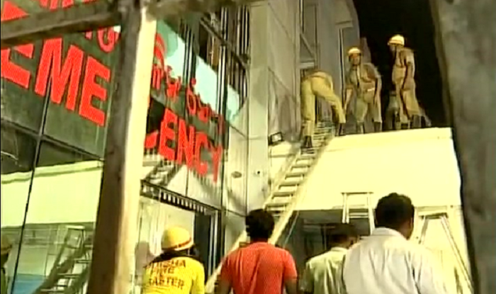 22patientskilledinfireatprivatehospitalinodisha