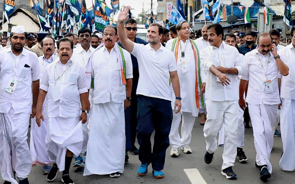 lastphaseofcongsbharatjodoyatrainkeralaends