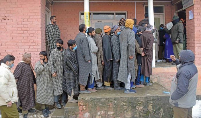 votingunderwayfor2ndphaseofddcelectionsinjk