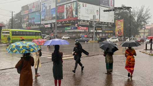 Heavy rains lash Karnataka’s Coastal, Malnad areas, IMD issues red alert