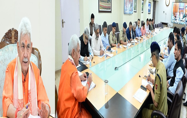 jklgmanojsinhachairshighlevelmeetingtoreviewmuharramarrangements