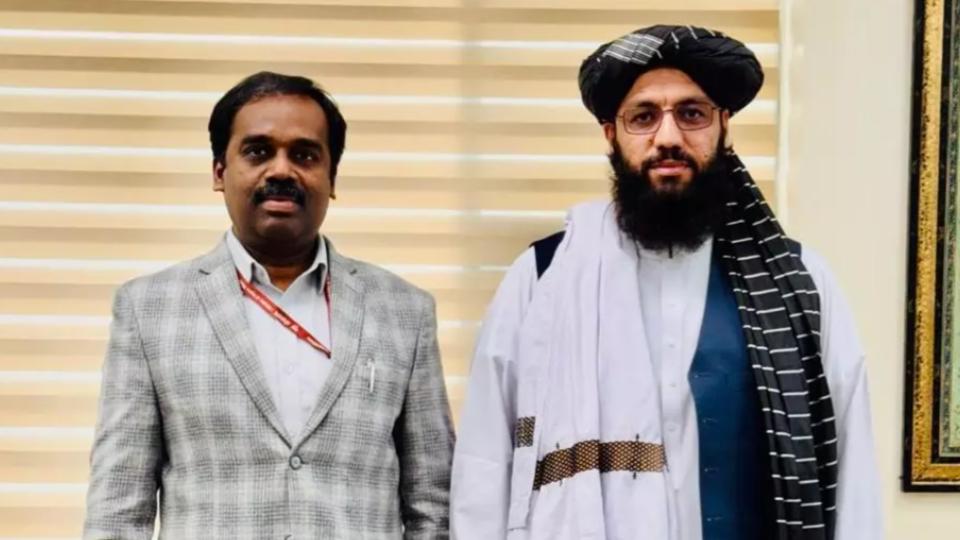 Afghan Envoy Noor Ahmad Meets MEA Joint Secretary in New Delhi