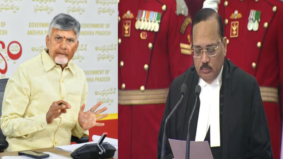 CM Naidu Congratulates New CJI Justice Surya Kanth