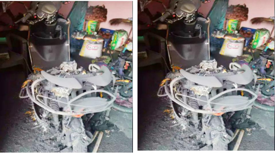 Woman killed as electric scooter battery explodes in Andhra Pradesh