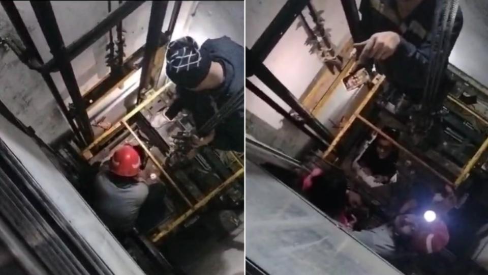 liftcollapsesatdelhirestaurant10rescued