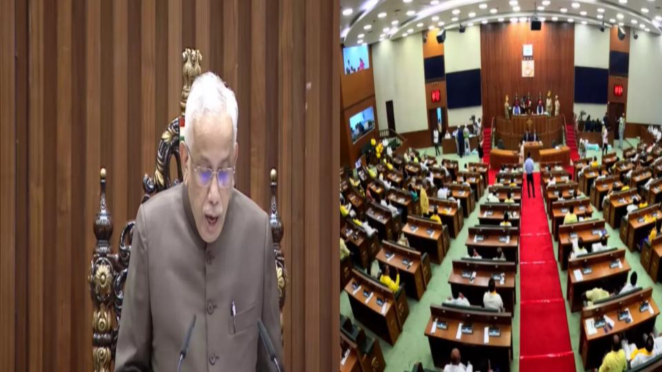 Budget Session Begins With Governor Address in Andhra 