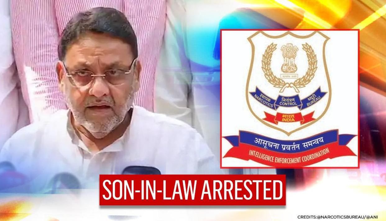 maharashtracabinetministernawabmalikssoninlawarrestedbyncb