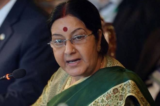 eamsushmaswarajarrivesinsaudiarabia