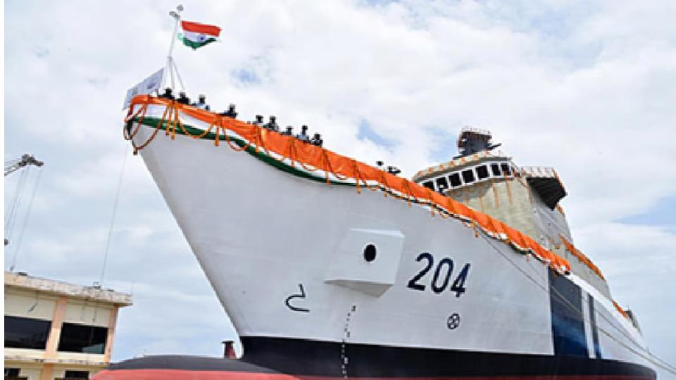 Rajnath Singh commissioned Indian Coast Guard 